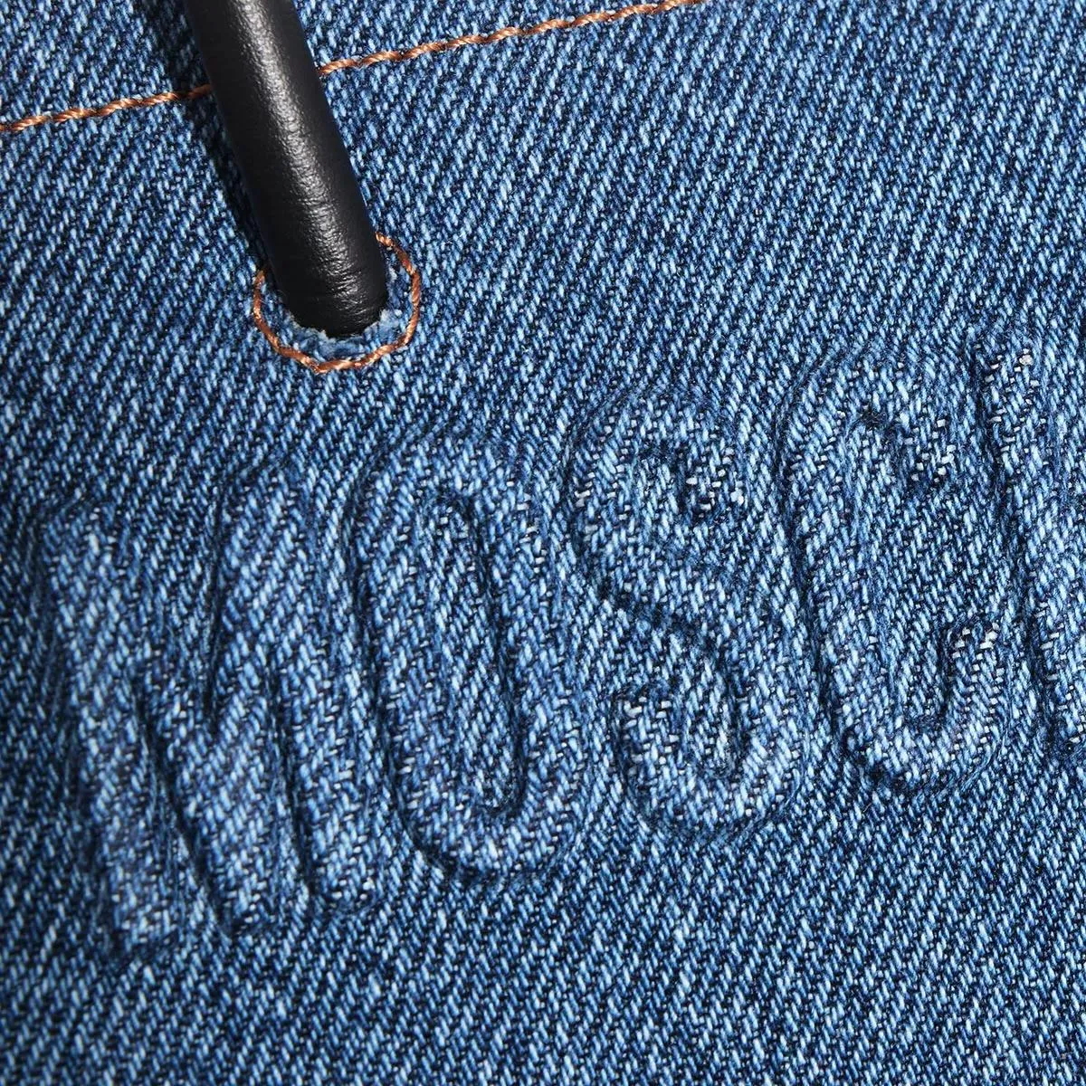   Moschino  Shopping Bag-Denim Fantasia Blu  Crossbody Bag 