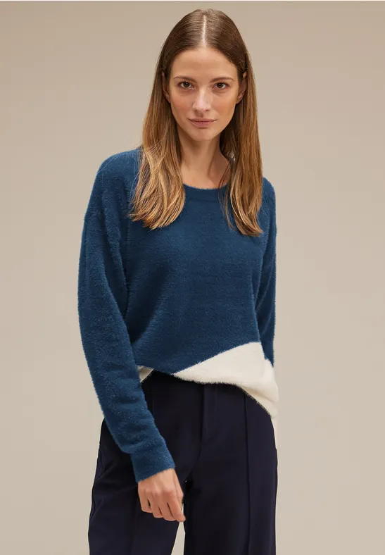 Street One Flauschiger Pullover 