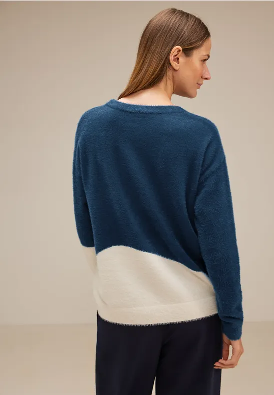 Street One Flauschiger Pullover 
